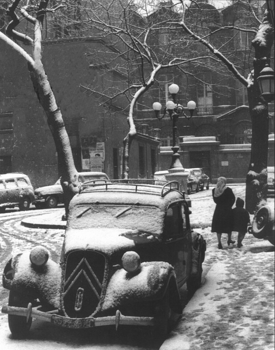 Last days of snow. Paris. (550x700, 254Kb)