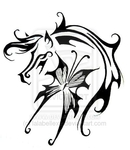  Horse_butterfly_tattoo_design_by_lalabellexx (400x460, 76Kb)