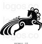  royalty-free-vector-of-an-ornate-black-and-white-horse-with-swirl-hair-by-seamartini-graphics-media-3135 (600x620, 113Kb)