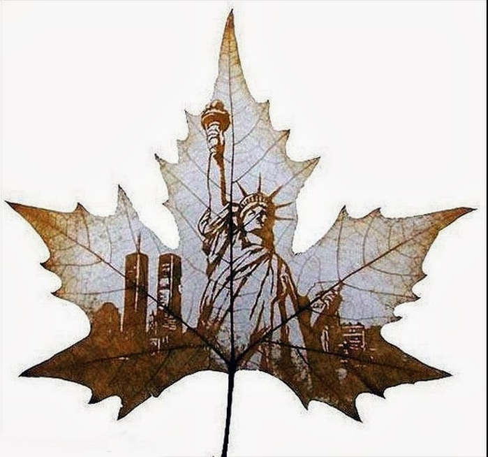 Leaf Carving - Tutt'Art@ (20) (700x654, 285Kb)