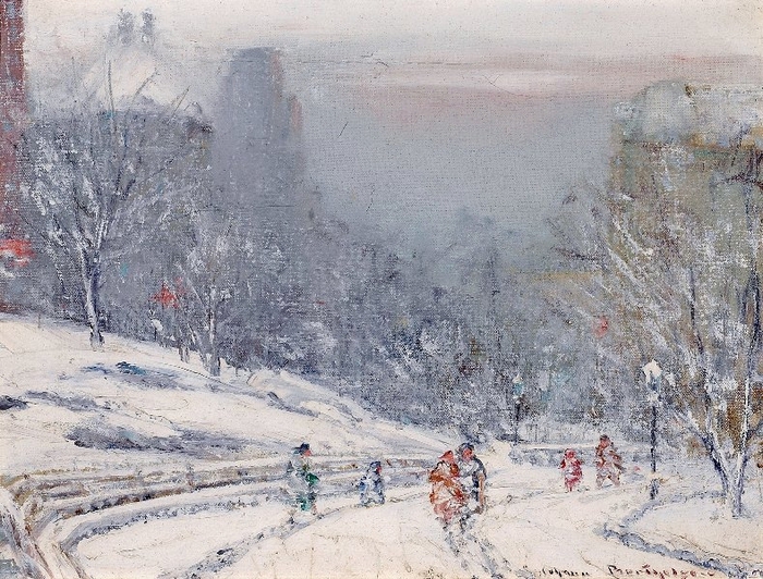 Central Park In The Winter (700x532, 341Kb)