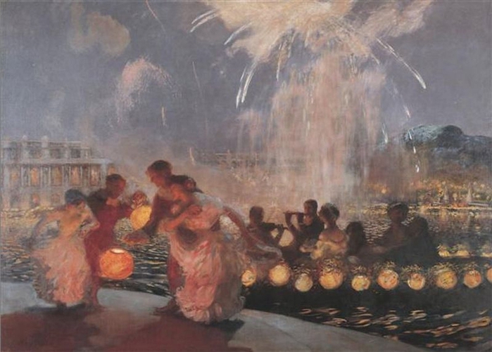 gaston-latouche_the-joyous-festival-ca-1906.   (700x501, 212Kb)