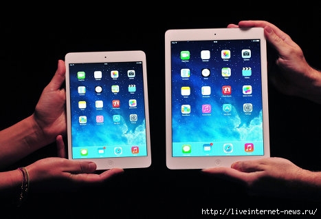 iPad Air: Apple сделала полноразмерный планшет тоньше, легче и мощнее (467x318, 82Kb)