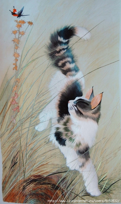 кошка шелком,китай (415x700, 247Kb)