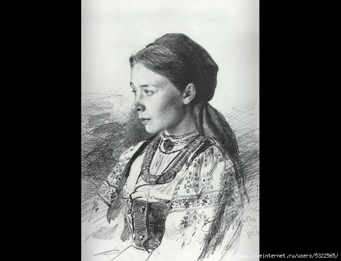 A044Portrait of Maria Attsibusheva. 1880 (700x535, 169Kb)