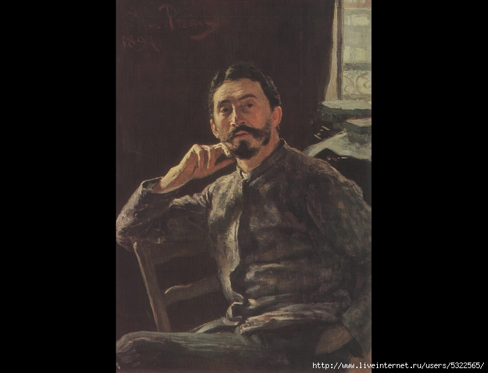 A153Self-portrait. 1894 (700x535, 137Kb)