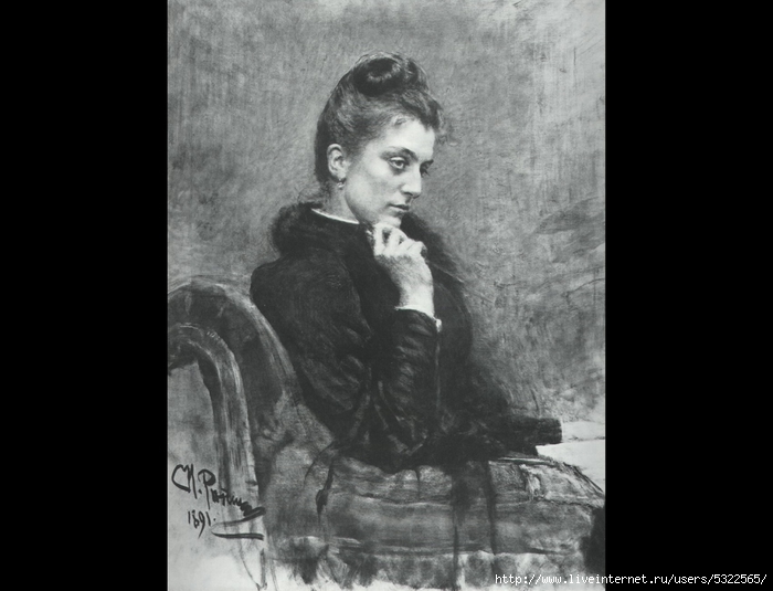 A157Portrait of Sophia Stakhovich. 1891 (700x535, 156Kb)