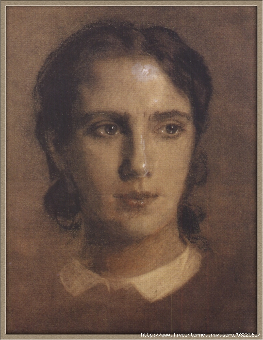 Portret S.N. Kramskoy, 1863 (542x700, 299Kb)