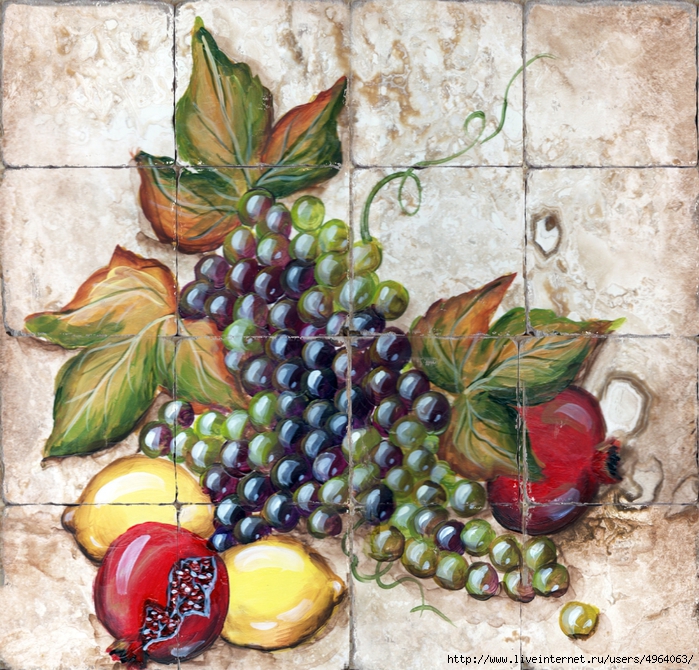 Printed_Tile_Grapes_Cluster_and_Fruit (1) (700x670, 465Kb)