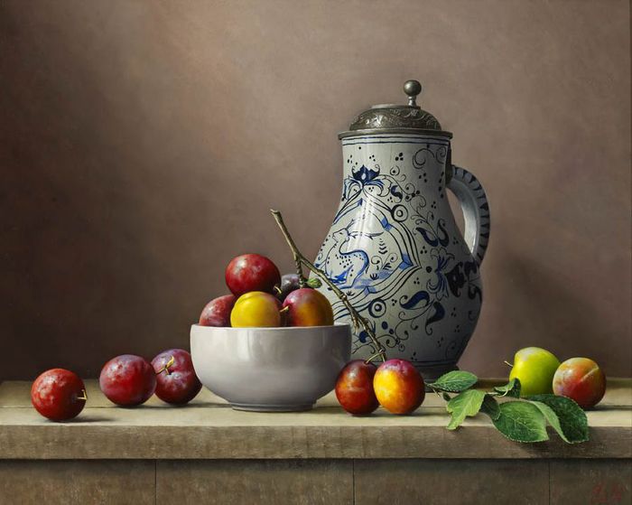 3623822_Wild_Plums_and_an_Antique_Jug (700x559, 48Kb)
