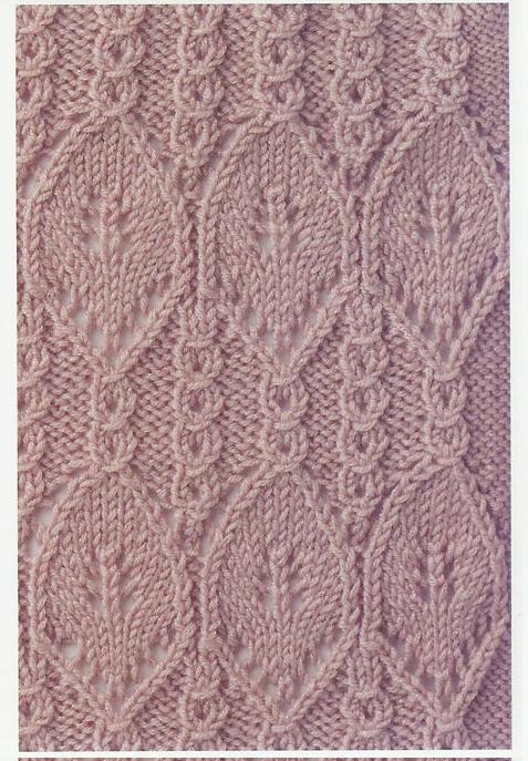Lace knitting stitch 73 (477x687, 83Kb)