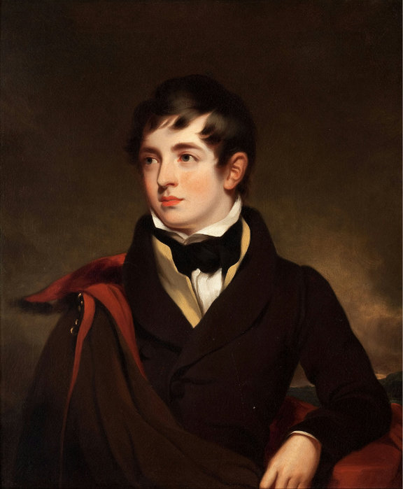 WILLIAM ROBINSON (British, 19th Century) The Honorable Frederick Weddell Robinson, Son of the Third Lord Grantham, circa 1832 (576x700, 56Kb)