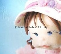 Куколка из холодного фарфора. Фото мастер-класс (19) (211x186, 23Kb)