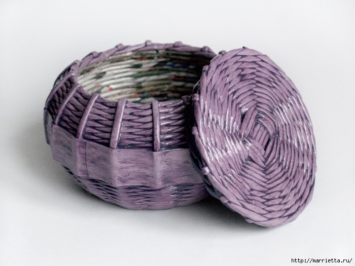recycled paper basket BluReco Dd (700x525, 194Kb)