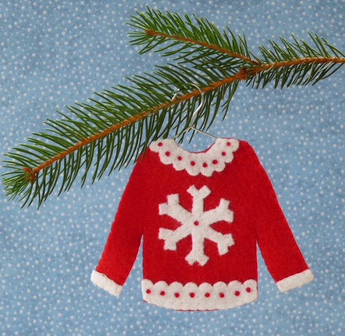 Snowflake Sweater Ornament re (700x681, 400Kb)