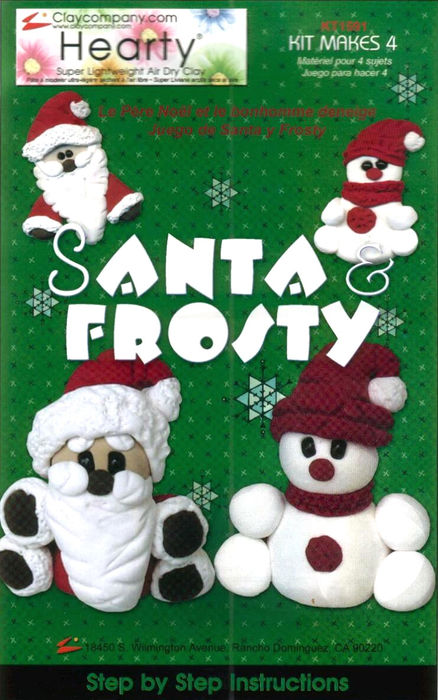 Santa & Frosty (438x700, 80Kb)