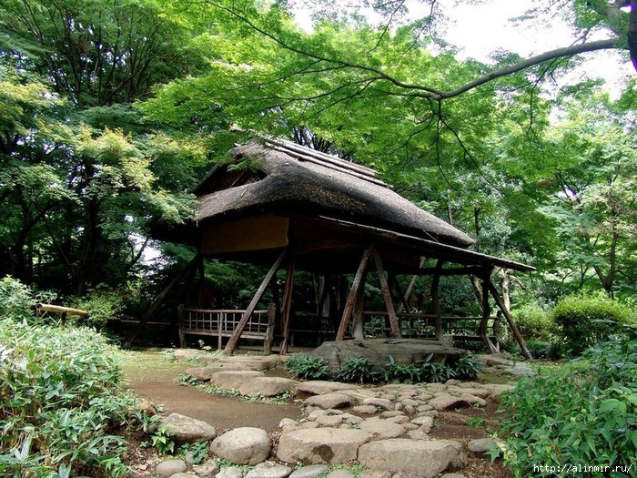 Сад  икугиэн Rikugien garden (яп. 六義園  икугиэн) 16 (700x525, 451Kb)