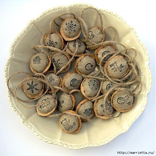 грецкие орехи для упаковки новогодних подарков (2) (507x508, 195Kb)