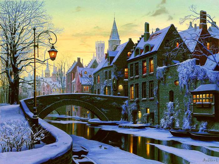 11wintereveninginbrugge (700x523, 87Kb)