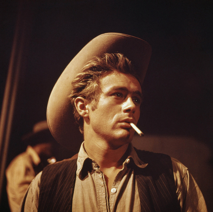 James Dean smoking