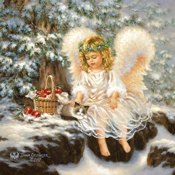 23 декабря день снежных ангелов