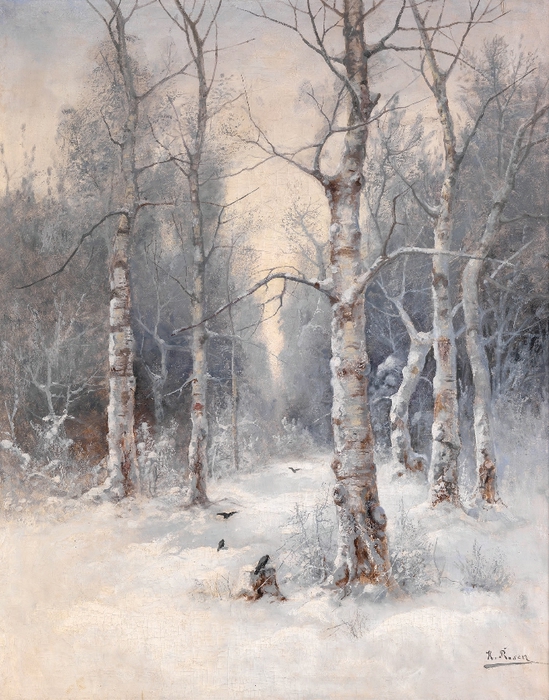 ROSEN, KARL Winter Landscape2 (549x700, 325Kb)