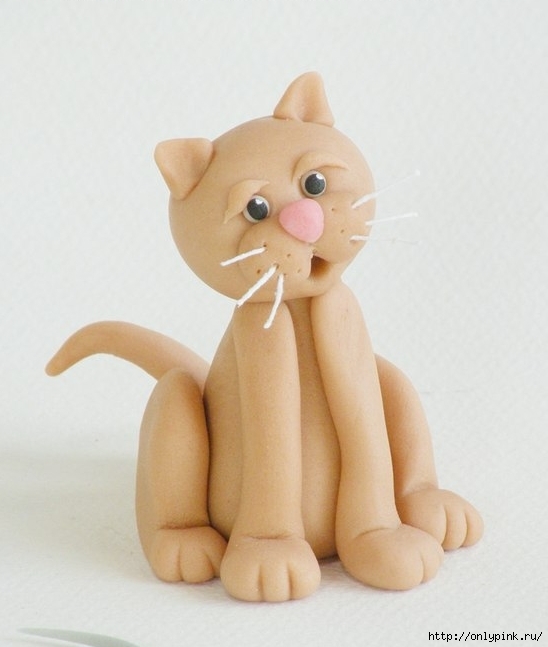 Посмотрите видеоурок Скульптура кошки из натуральной глины | 7:08