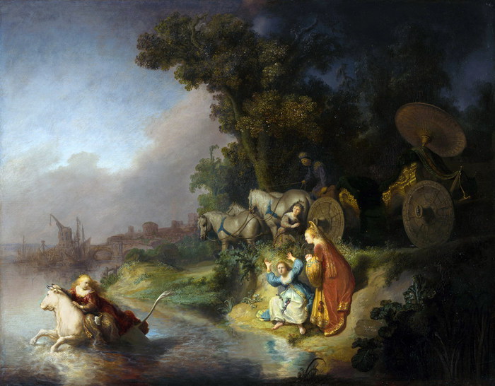 Рембрандт ван Рейн - Похищение Европы    1632 (700x546, 98Kb)