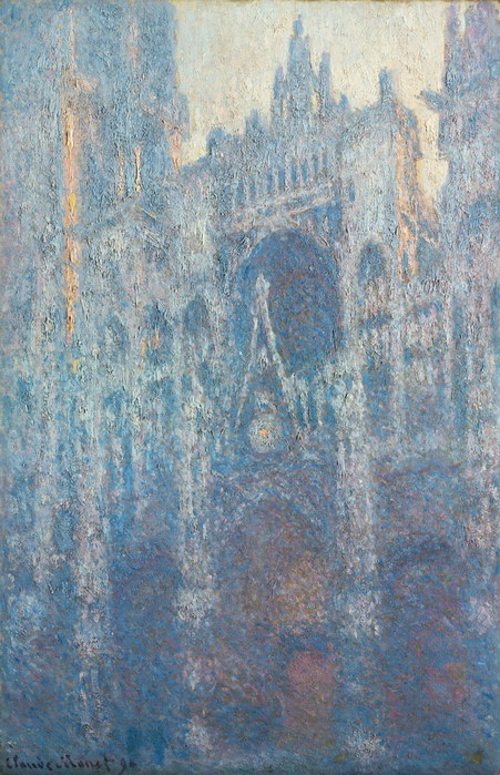 Клод Моне - Руанский собор в утренних лучах 1894 (451x700, 133Kb)