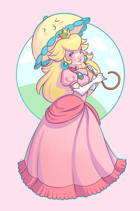 Princess_Peach_by_Chpi (466x700, 135Kb)