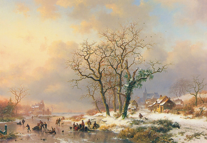 4000579_A_winter_landscape_with_figures_skating_on_a_frozen_river_oil_on_canvas_70_x_100_cm (700x482, 300Kb)