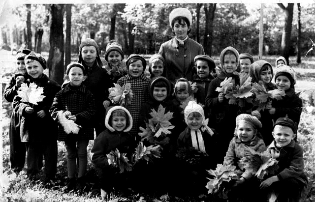 детский садик "Земляничка" 1968 год