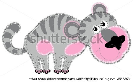 stock-vector-fabric-animal-cutout-tiger-cute-animal-character-in-decorative-style-on-white-background-97198361 (450x280, 70Kb)