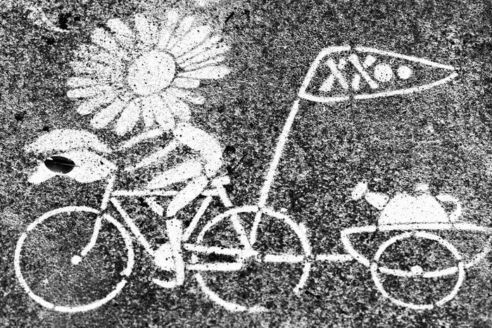 велосипед асфальт