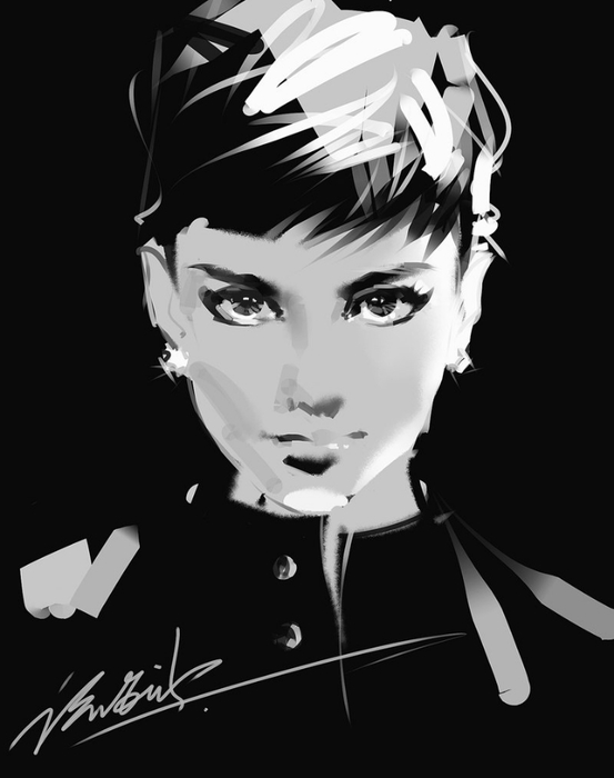 Audrey_Hepburn_by_zhuzhu (553x700, 105Kb)