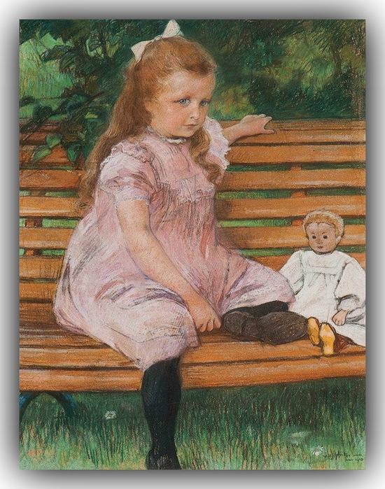 willy-sluiter_a-day-in-the-park-with-my-doll (550x700, 175Kb)