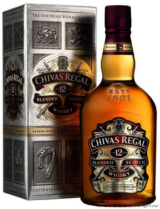 Виски chivas regal 12 лет