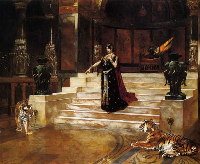 Salome and the Tigers (640x525, 365Kb)