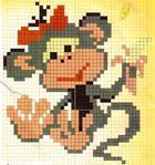  обезьяна-схема3 (656x700, 463Kb)
