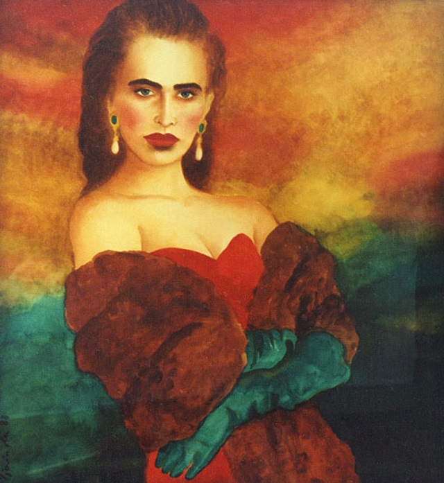 RED DRESS WATERCOLOR 1988 (640x697, 369Kb)