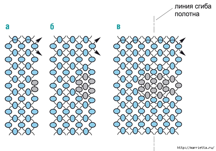 Бисероплетение рамки для зеркала. Морской стиль (4) (700x490, 240Kb)