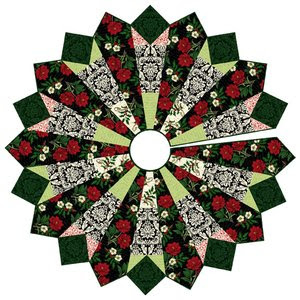 joyeux noel tree skirt at studioefabrics.com (300x300, 114Kb)