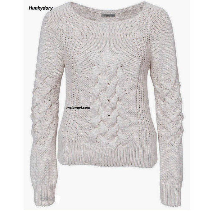 Вязаный-пуловер-спицами-от-Hunkydory-1024x998 (700x682, 315Kb)