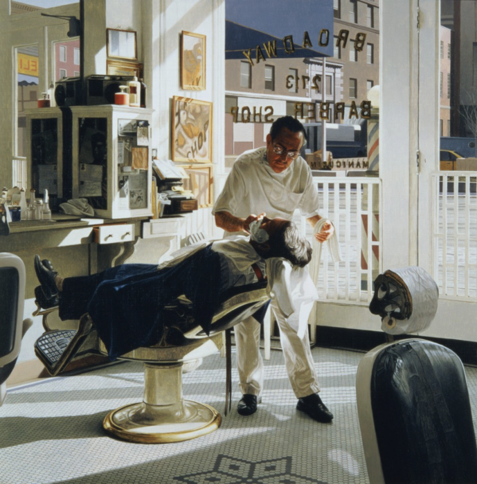 Max Ferguson - Barber Shop (1994) (689x700, 774Kb)