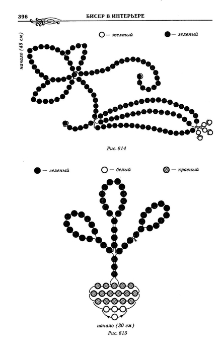 Из бисера книга схема