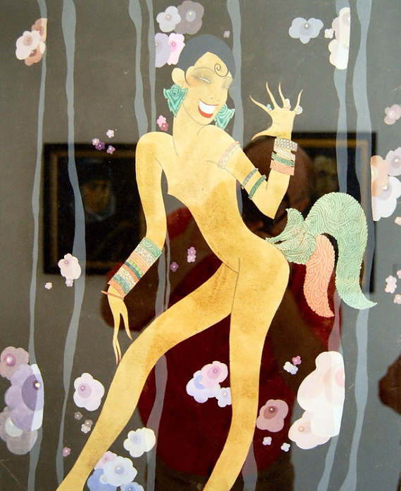 Josephine Baker by Milena Pavlovic Barilli, 1928 (570x700, 456Kb)