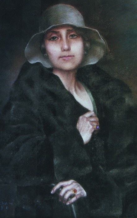 Portret majke, 1931.. (441x700, 82Kb)