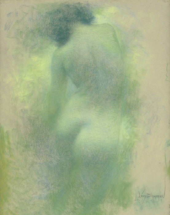 Torse de femme, vue de dos, circa 1900 (553x700, 350Kb)
