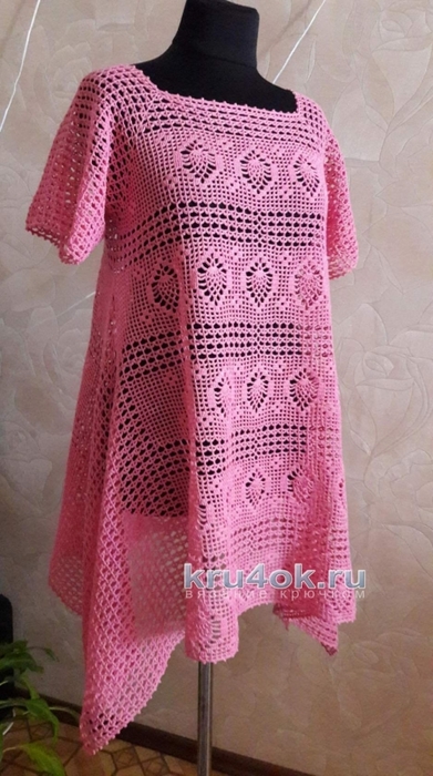 6032945_kru4okrurozovayatunikakryuchkomrabotaelenysaenko38827 (391x700, 222Kb)