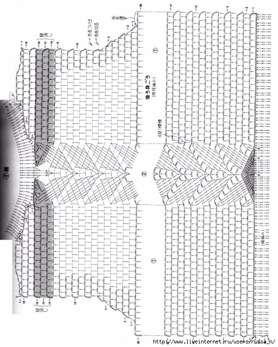 Sweater crochet sweater Pattern B3 (3) (560x700, 339Kb)